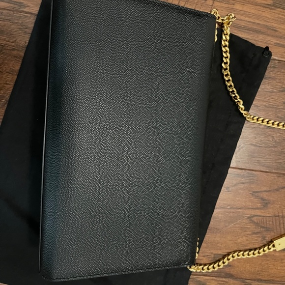 YSL *Authentic* Kate Medium Black with Gold Hardware. Full set. - Picture 5 of 10